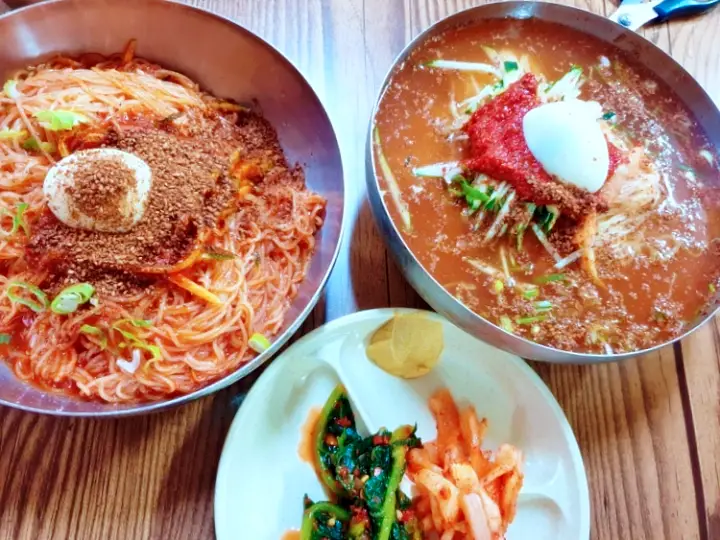 생활의달인 은둔식달 아산 3대 밀면 비빔밀냉면 밀냉면 달인 충남 아산 냉면집 맛집 시장식당 위치 어디