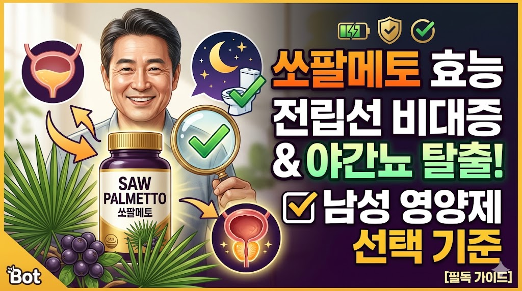 쏘팔메토의 효능