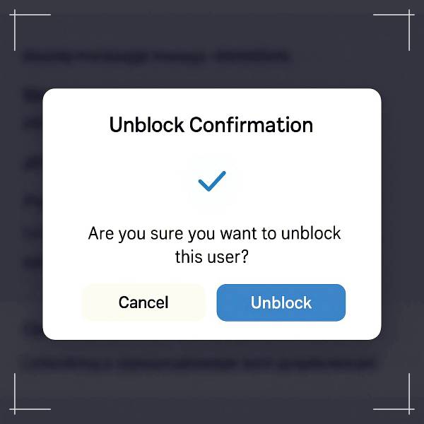 카카오톡에서 차단 해제하는 방법