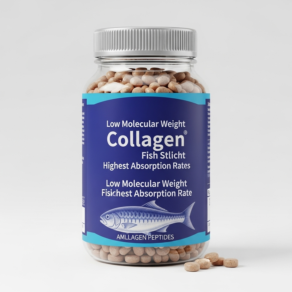 저분자 피쉬 콜라겐이 가장 흡수율이 높습니다