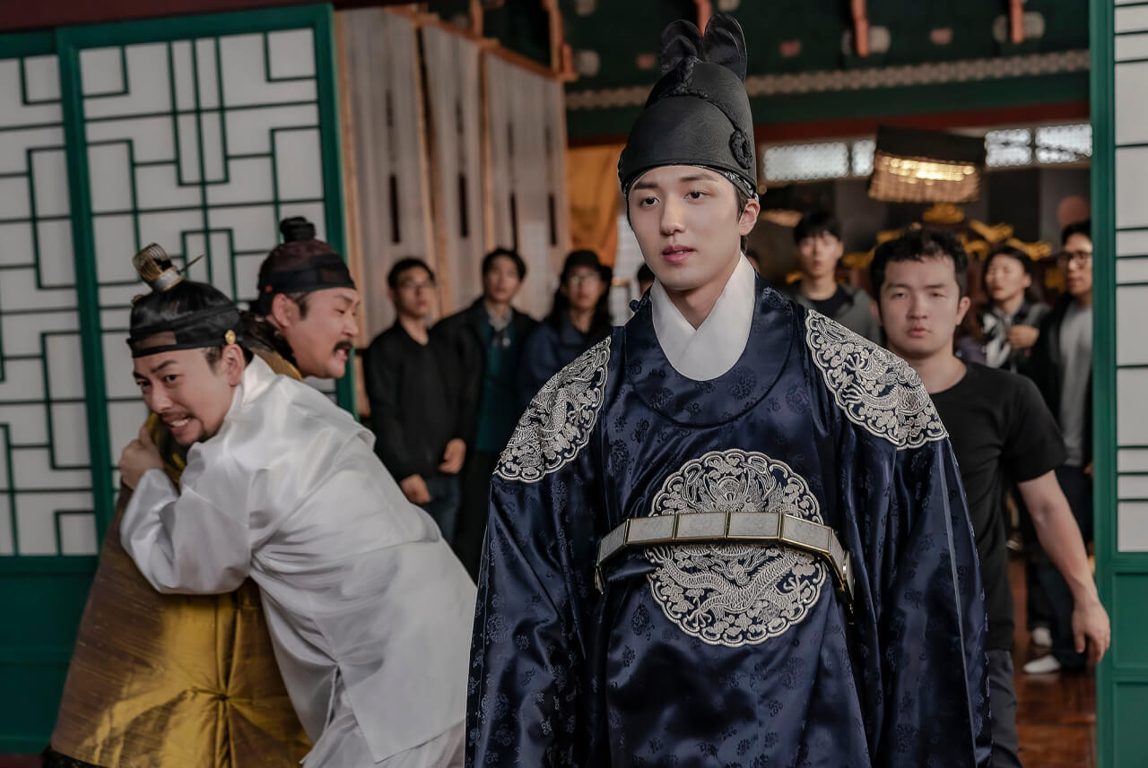 세자 분장을 한 영화 메소드 연기 정찬희 배우