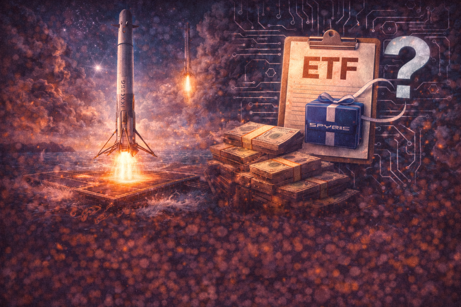 스페이스 X ETF 관련 이미지