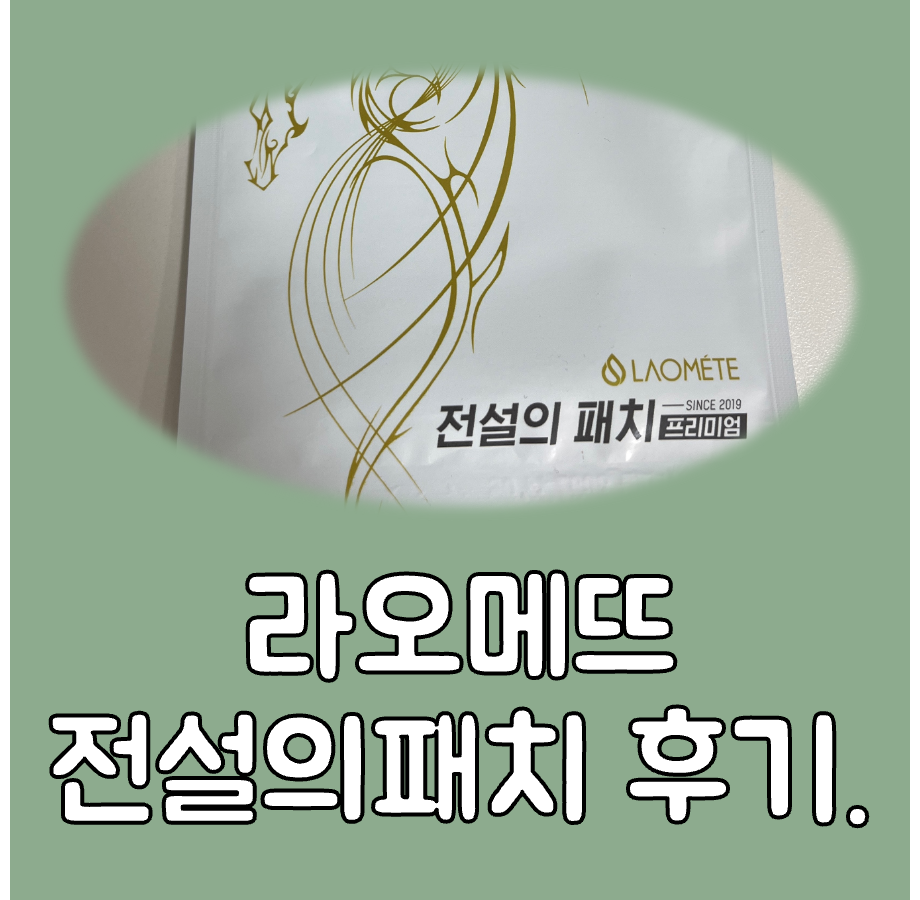 라오메뜨 전설의패치 후기 대표이미지