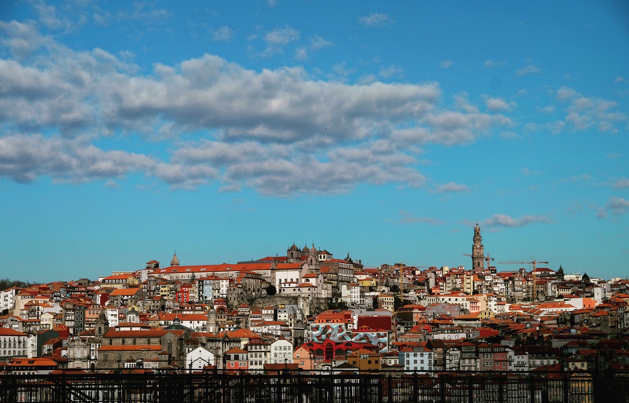 도시의 주택 풍경