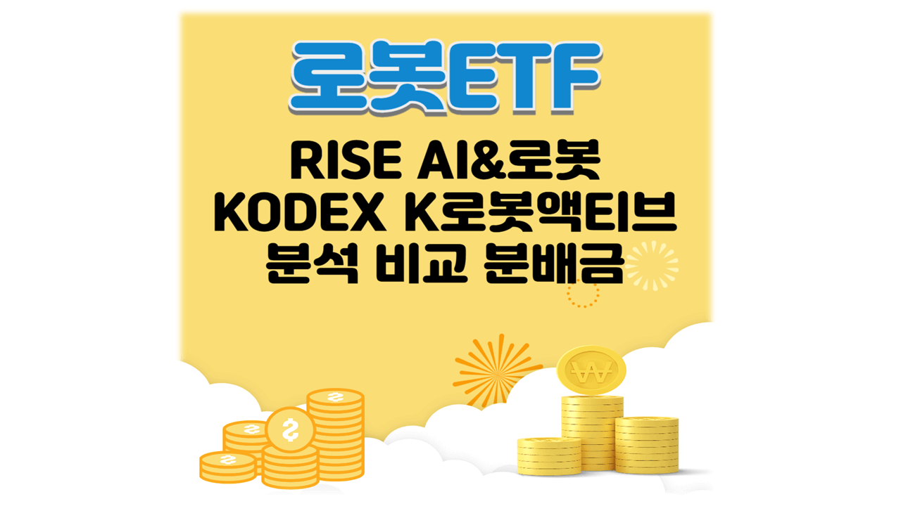 로봇ETF 코덱스&RISE ETF