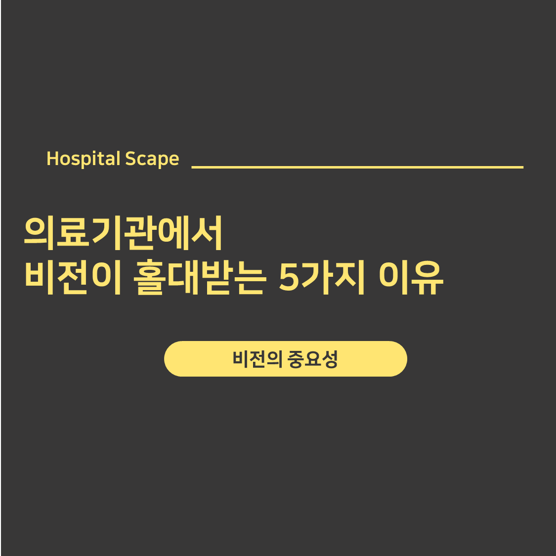 비전-수립-의료기관