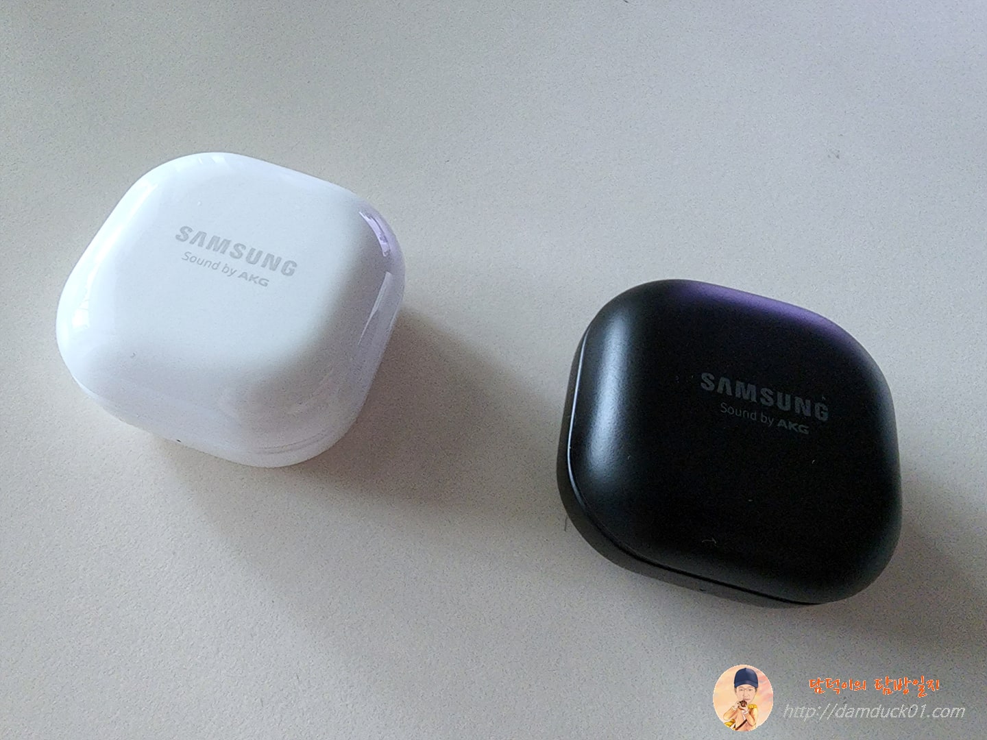 갤럭시 버즈 라이브와 갤럭시 버즈 프로