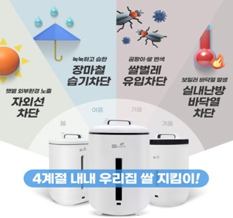 진공쌀통 3종 — 미락 3세대, 디디오랩 스테미, 엠지엠씨 플루딕 장단점 비교