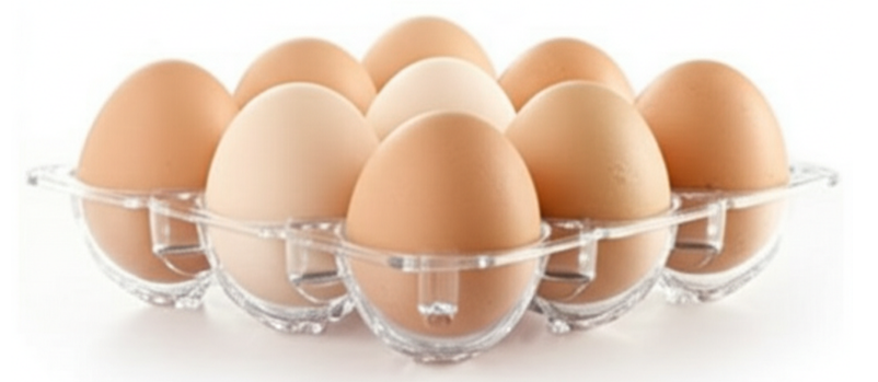 신선하게 보관되는 계란 이미지