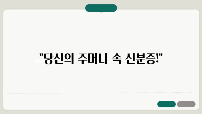 모바일 신분증, 모바일 운전면허증 발급 방법, 패스앱 사용기