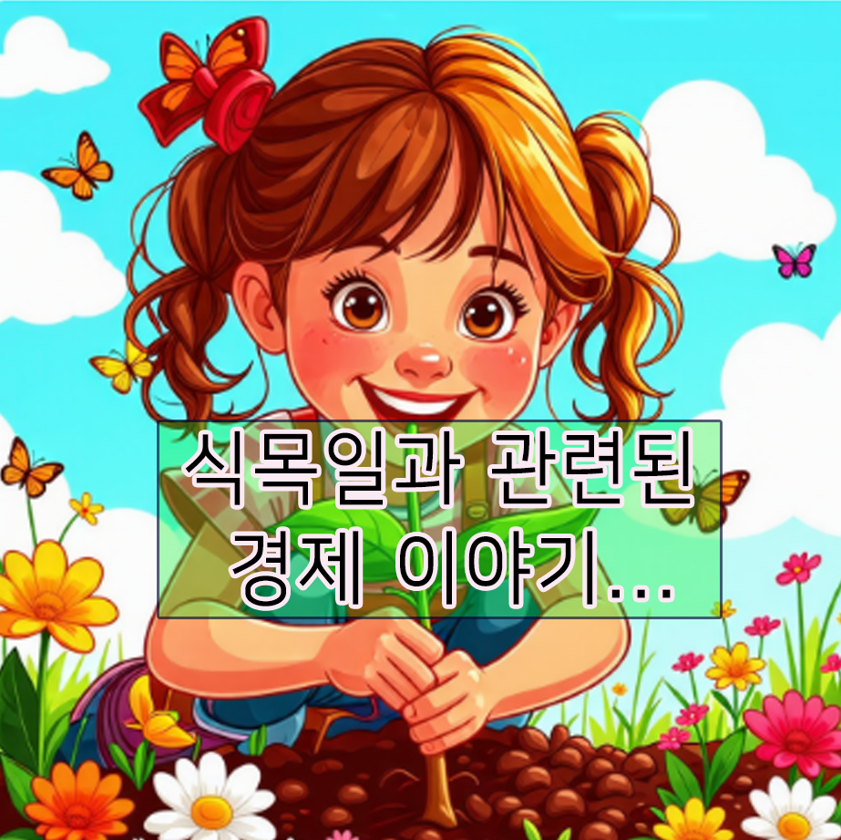 식목일과 관련된 경제 이야기 관련 이미지