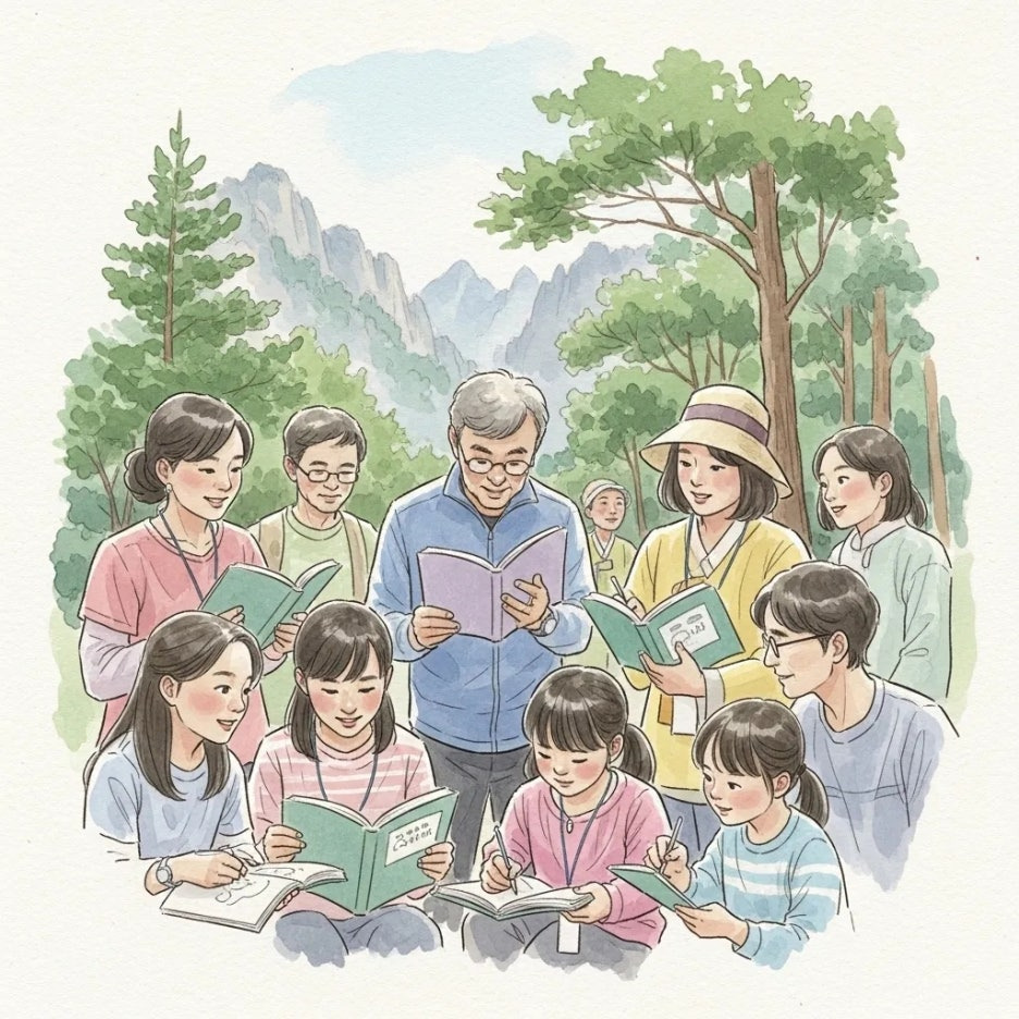 설악산 자연 속에서 함께 배우고 소통하는 사람들