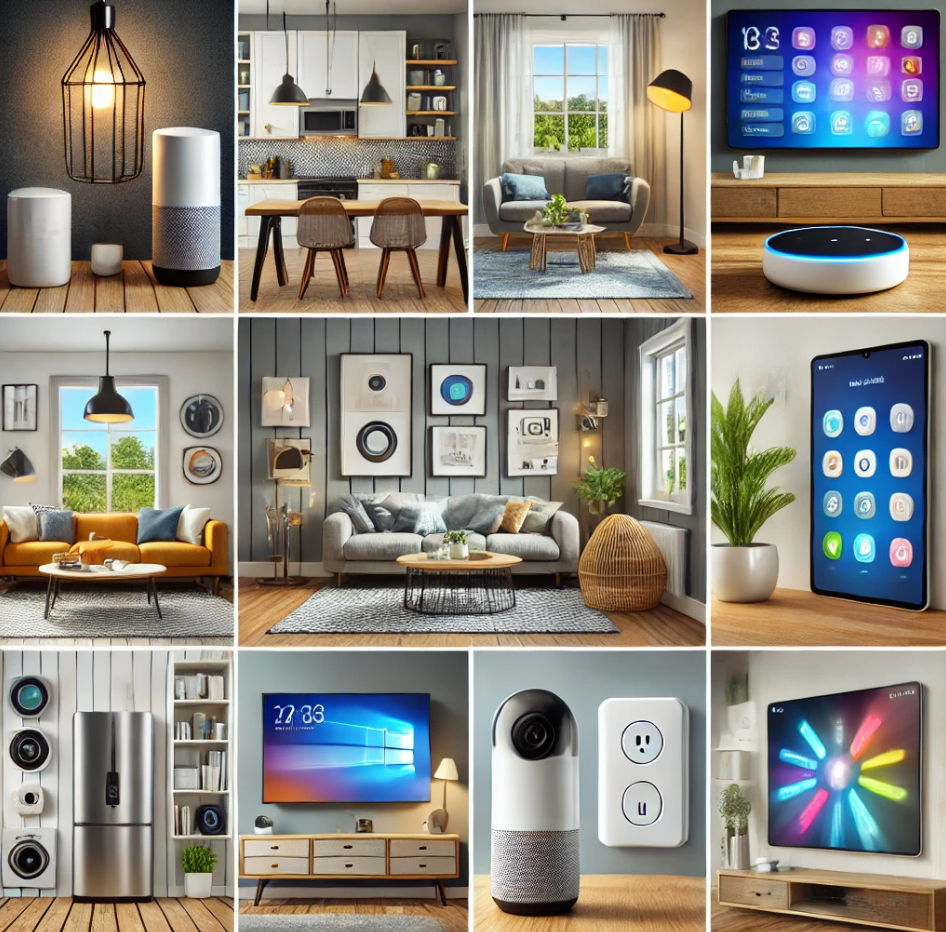 스마홈 기기와 관련된 사진