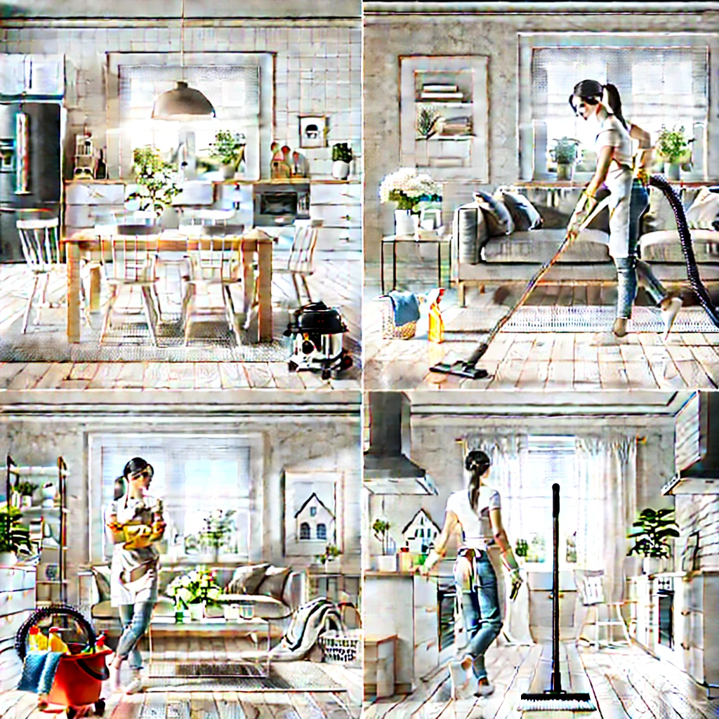 집청소 시간 단축법: 바쁜 직장인을 위한 노하우