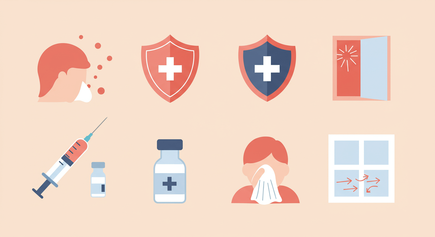 3. 인플루엔자 – 독감 유행, 예방접종 시기 주의