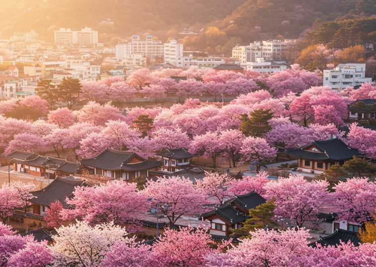 안동벚꽃사진