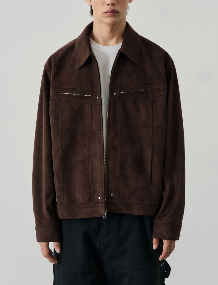 박기웅 <사랑을 처방해 드립니다>18회 알리스 ALYSS 브라운 스웨이드 자켓