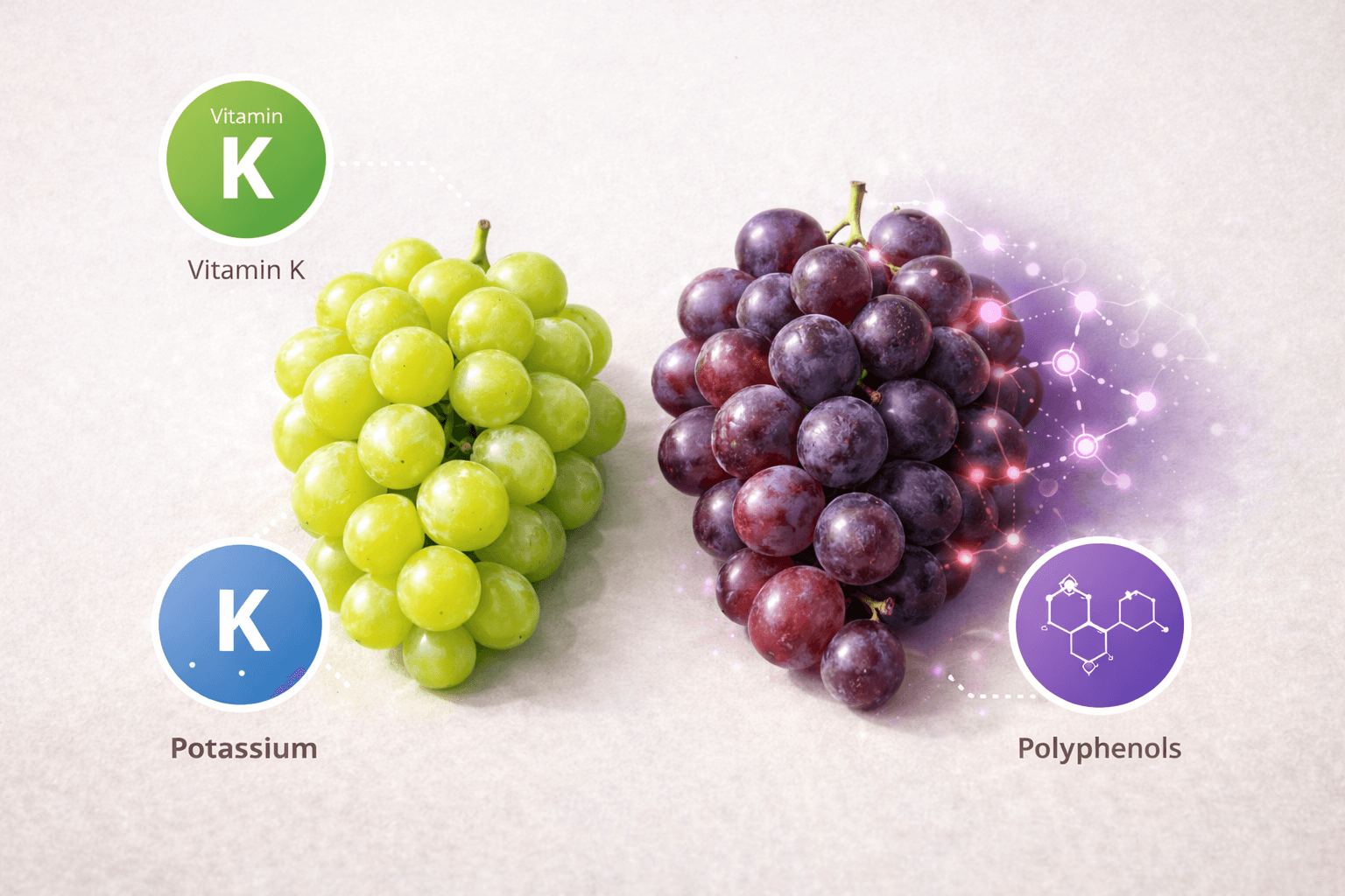 포도 영양성분 비교 분석