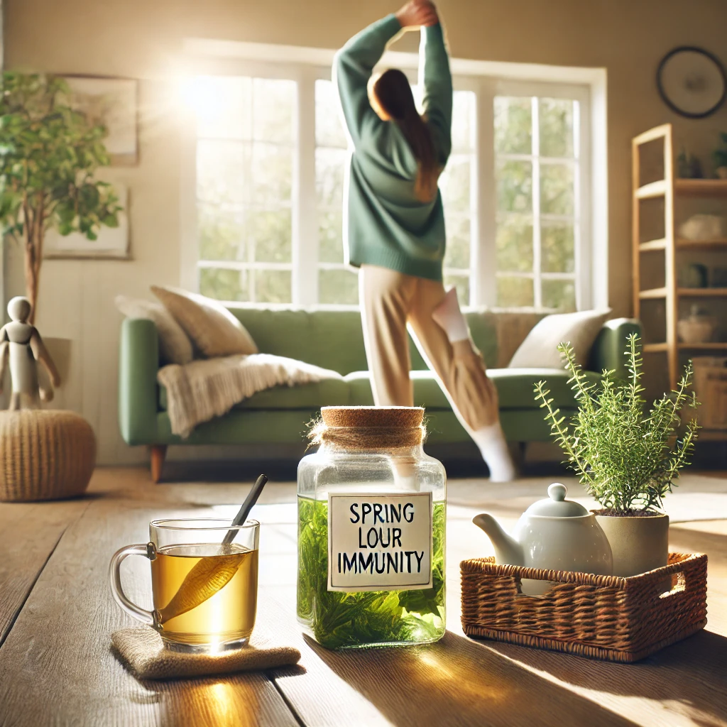 봄철 면역력이 낮이 생활습관 가이드