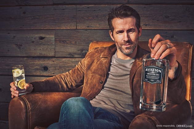 [출처 : 구글] 라이언 레이놀즈의 에비에이션 진 광고