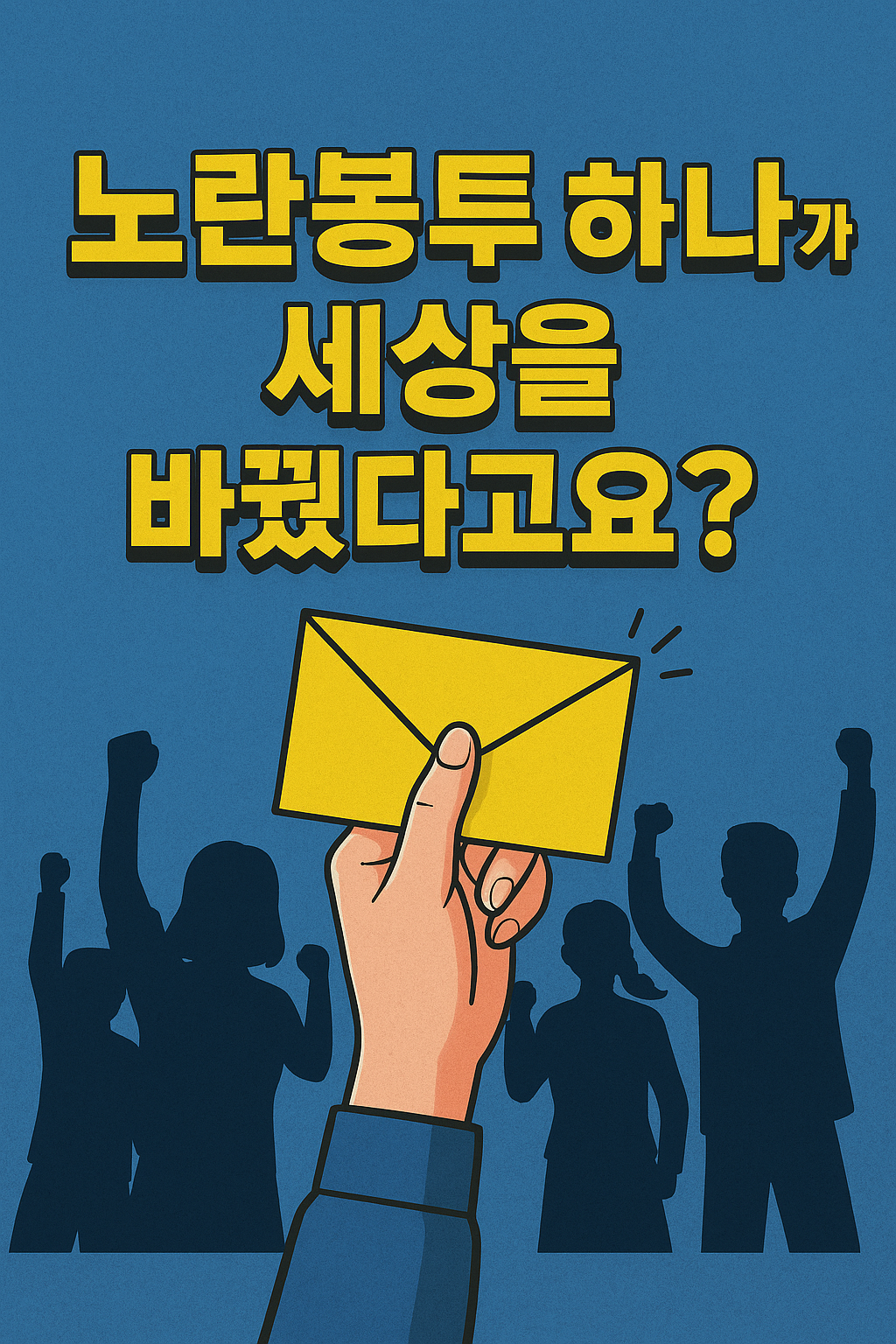 노란봉투 하나가 세상을 바꿨다고요?