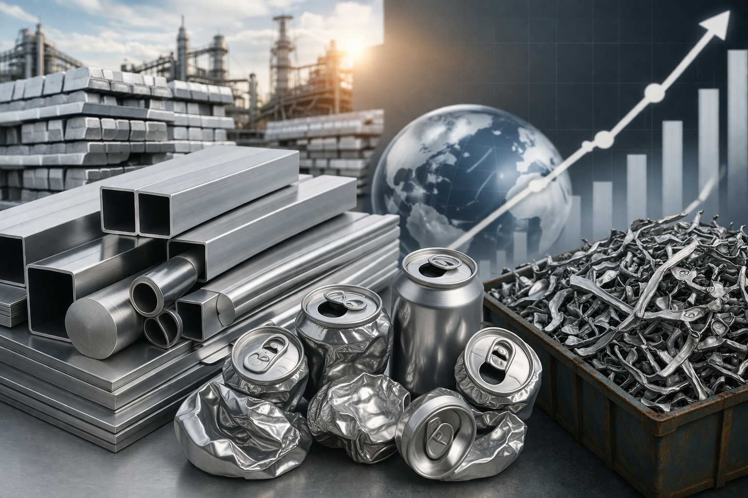 2026 알루미늄 가격 1kg 총정리|고철·캔 시세부터 전망까지 한눈에 관련 사진