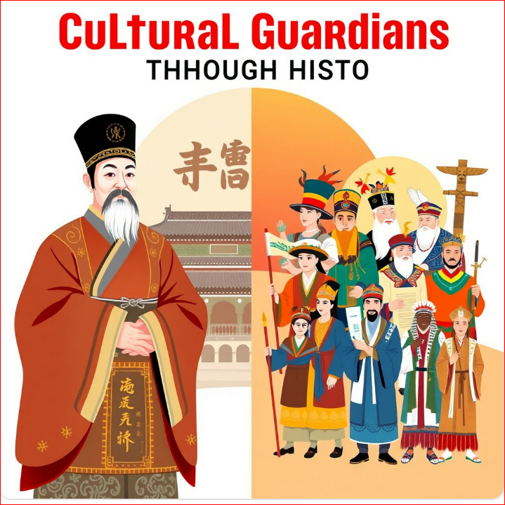 세종대왕과 세계 역사 속 문화 수호자 비교