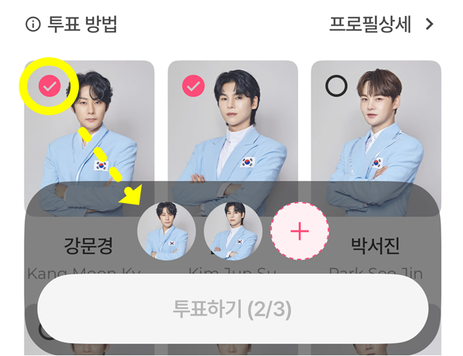 투표하는 방법 1