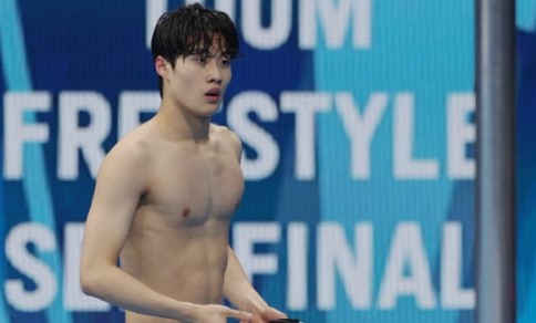 수영 황선우 선수