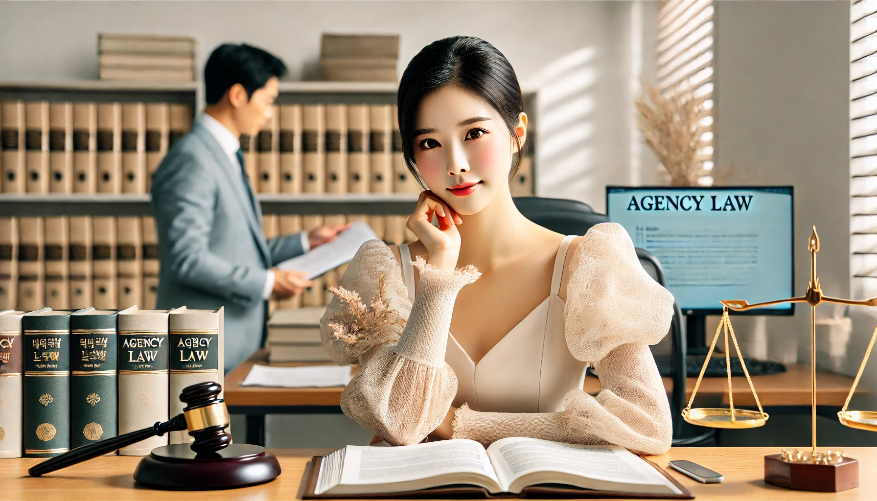 대리행위 뜻, 효력 확인하는 이미지