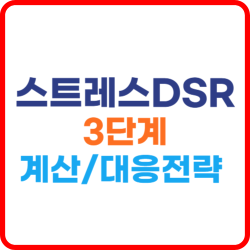 스트레스 DSR 계산 방법