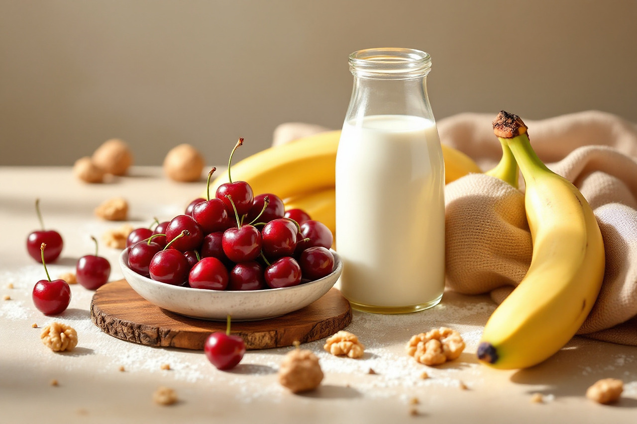 멜라토닌이 풍부한 음식