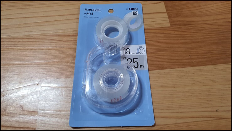 다이소표-스카치테이프