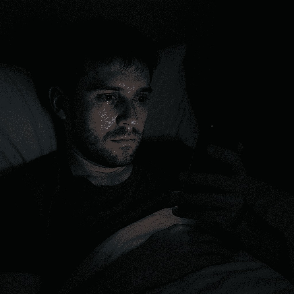 블루라이트가 수면을 방해하는 이유