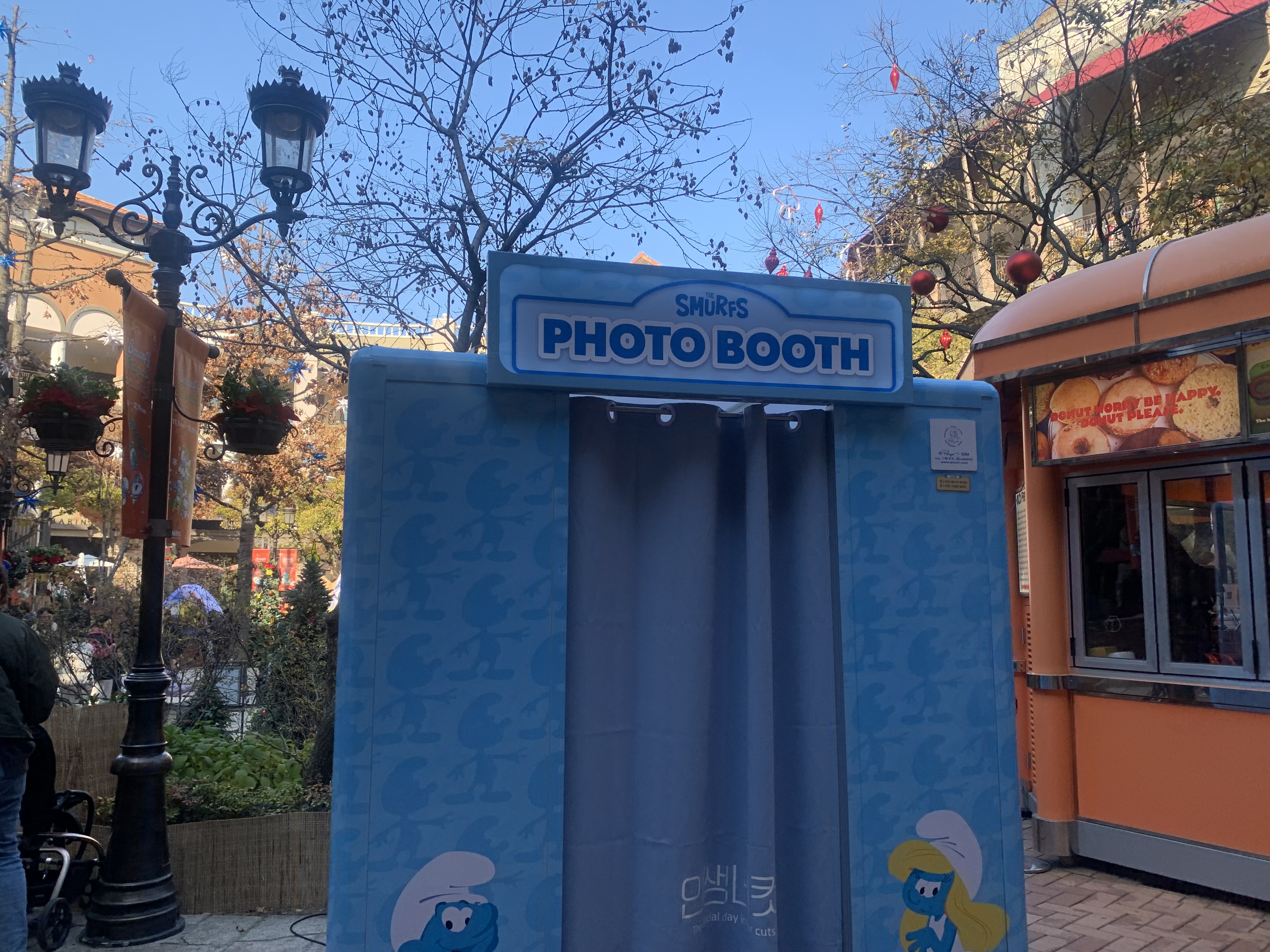 시흥 프리미엄 아울렛 크리스마스 스머프 주말 주차 주말