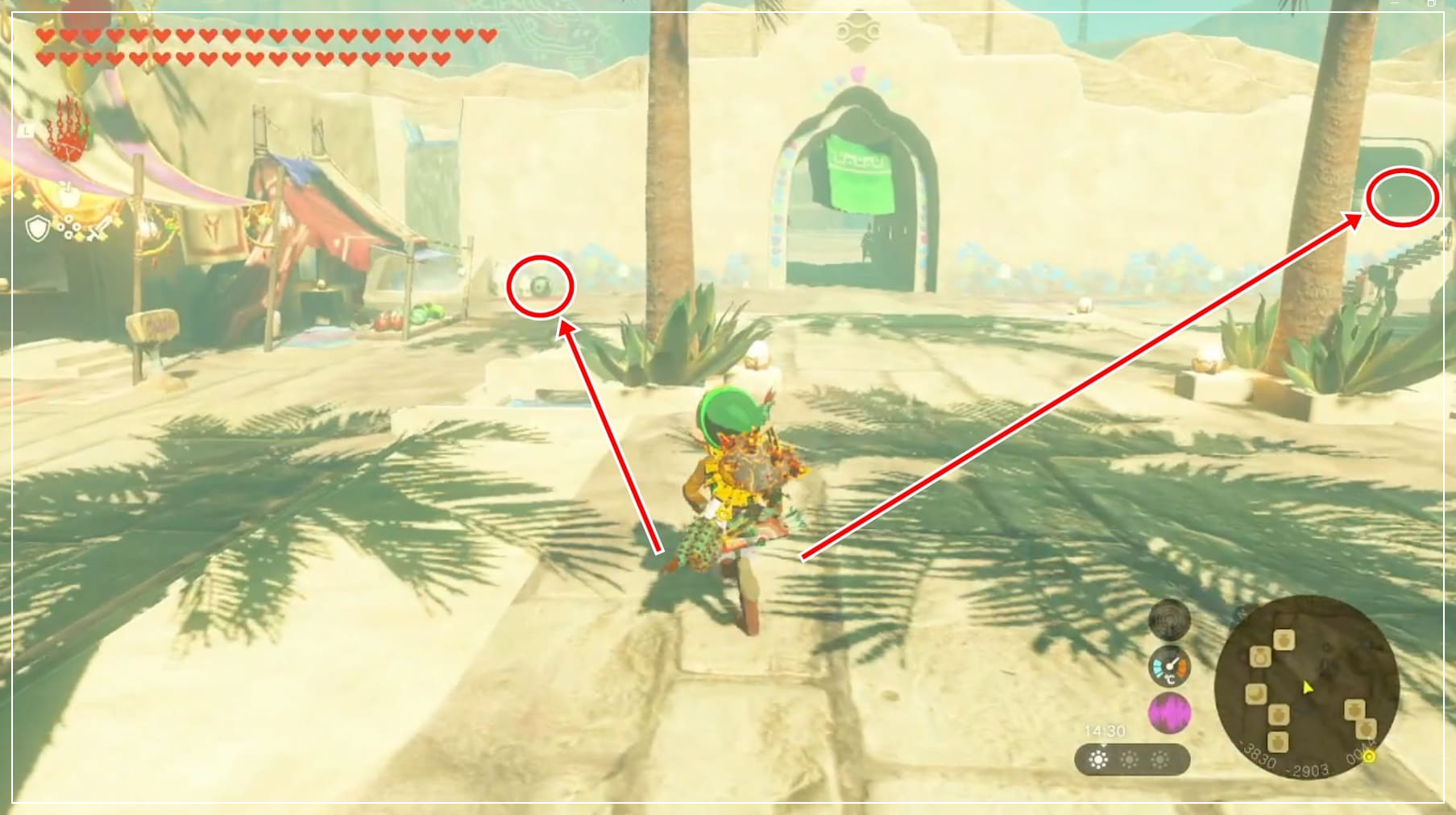 여덟번째 영웅 3,4번째 구슬 위치