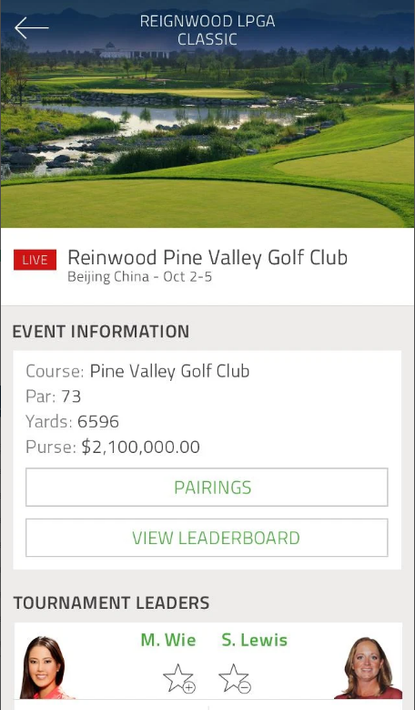 LPGA Now, LPGA실시간스코어,LPGA 투어의 최신 소식, 선수 정보, 대회 일정, 실시간 스코어, 라이브 스코어