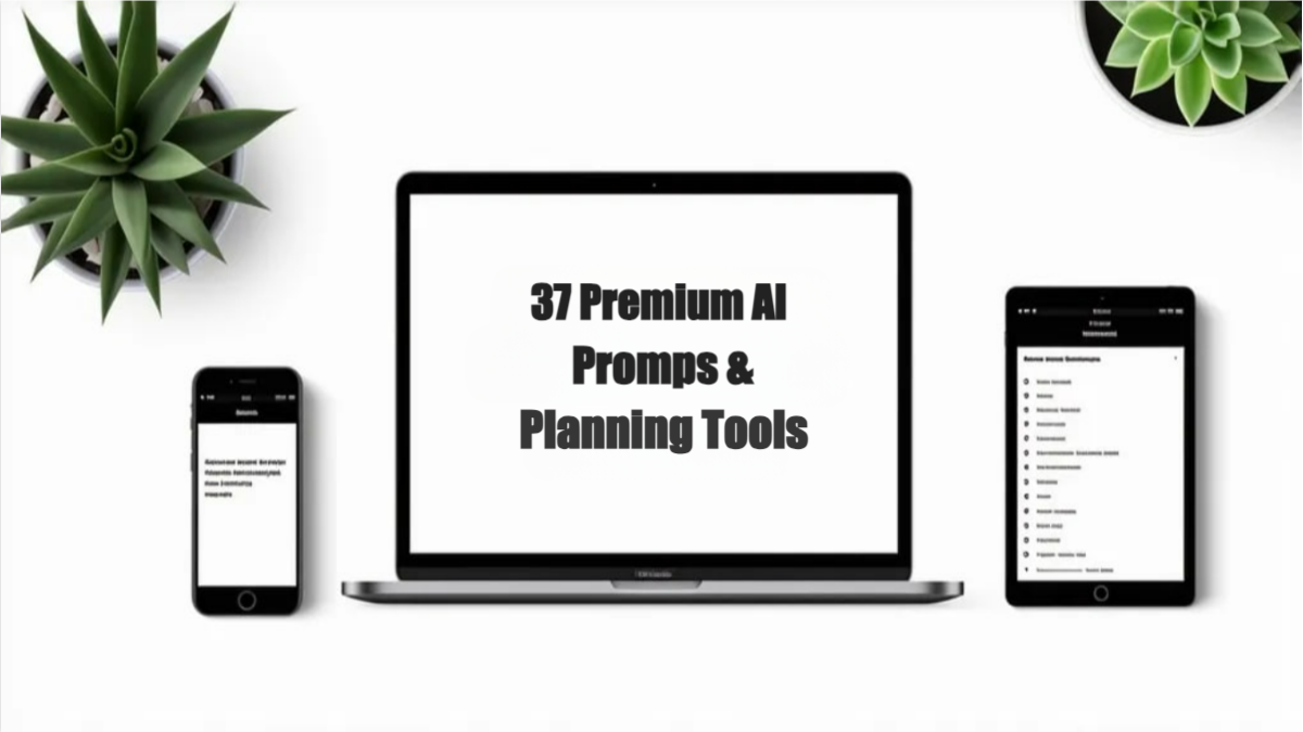 AI 기반 기획 도구 중 하나인 37 프리미엄 프롬프트 체인에 대한 이미지