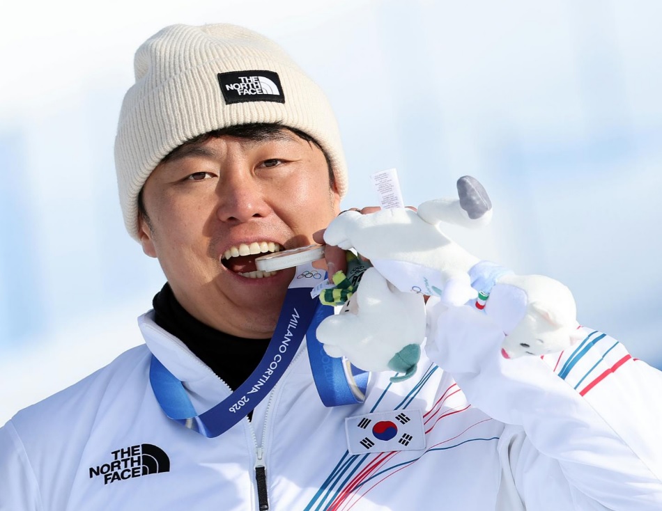 스노보드 김상겸 은메달