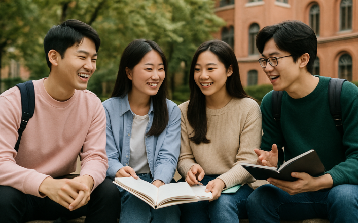 한국의 대학생들