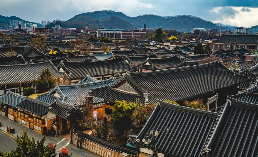 한옥마을 이미지