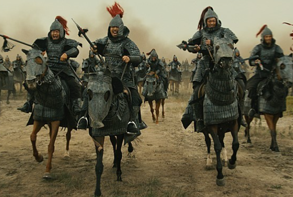 안시성 영화 속 장면중 하나