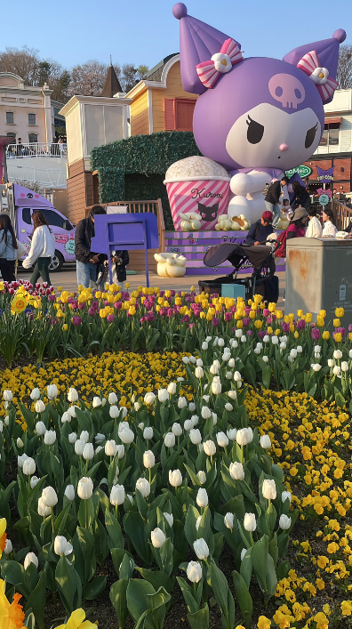 에버랜드 튤립꽃