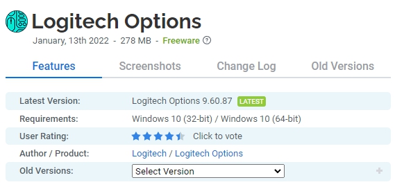 Logitech-Options