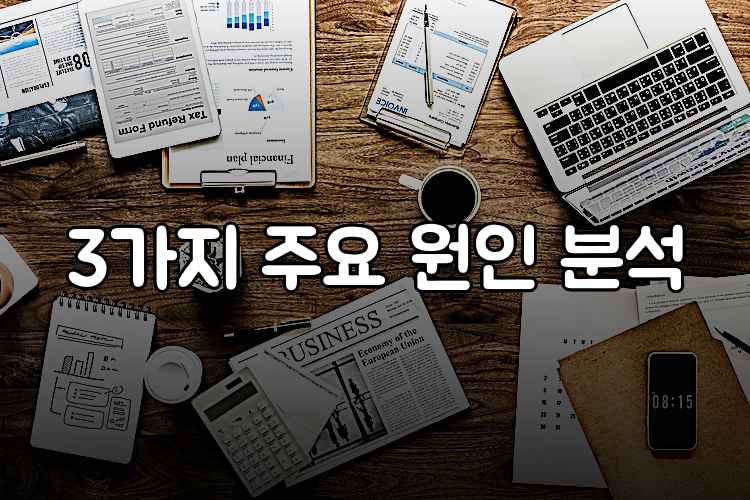 3가지 주요 원인 분석