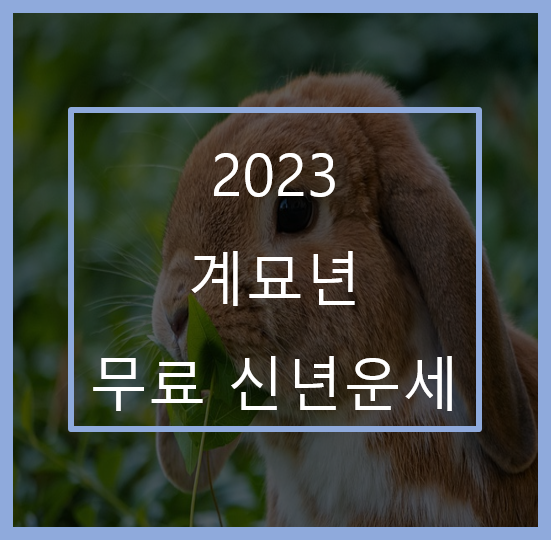 2023년-계묘년-무료-신년운세