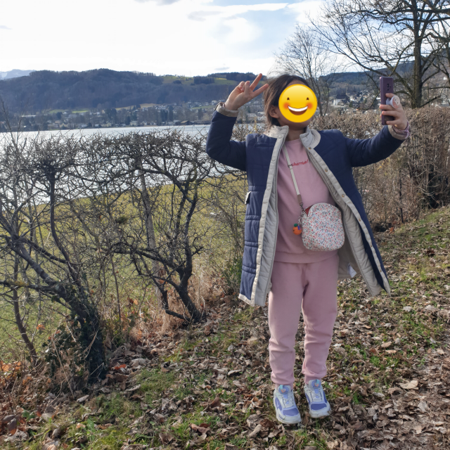 오스트리아 그문덴 트라운호수에서