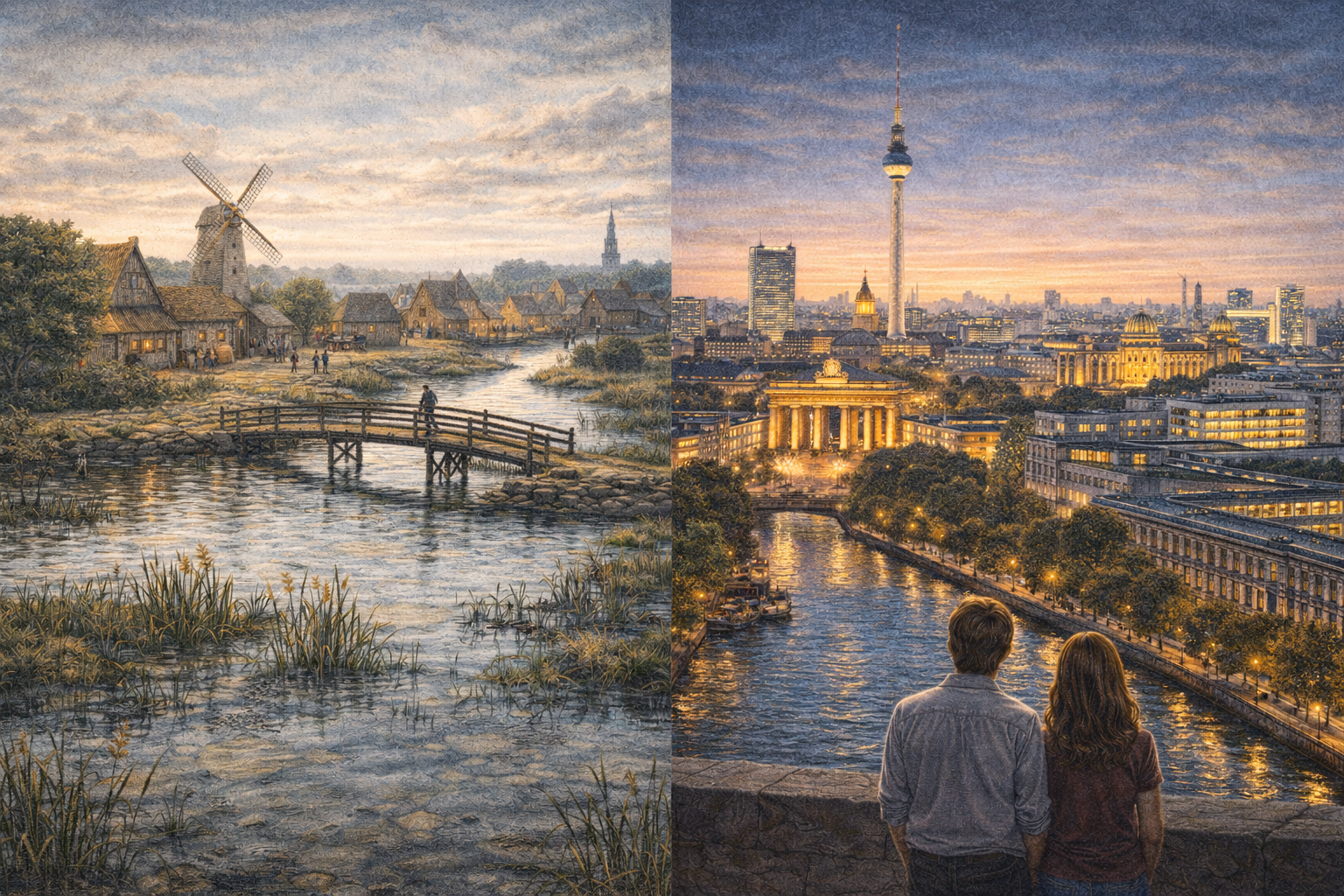 베를린은 왜 '늪에서 시작된 도시'라고 불릴까