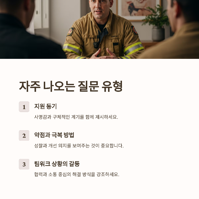 소방공무원 면접시험, 합격