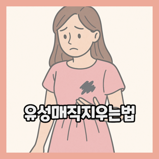 유성매직지우는법